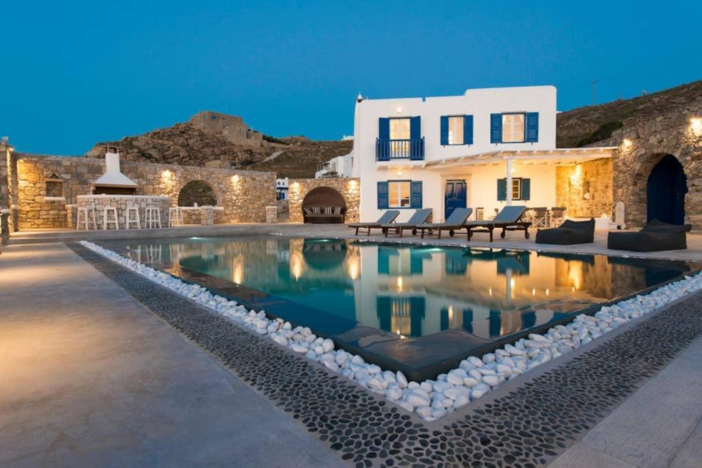 Villa Orion Mykonos - Magnificent Sea View Mykonos Town Exterior foto
