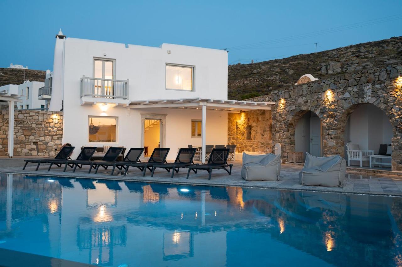 Villa Orion Mykonos - Magnificent Sea View Mykonos Town Exterior foto