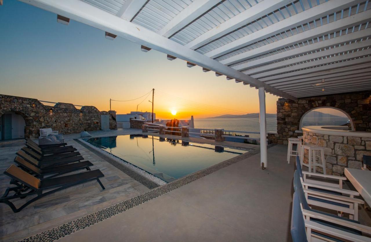 Villa Orion Mykonos - Magnificent Sea View Mykonos Town Exterior foto