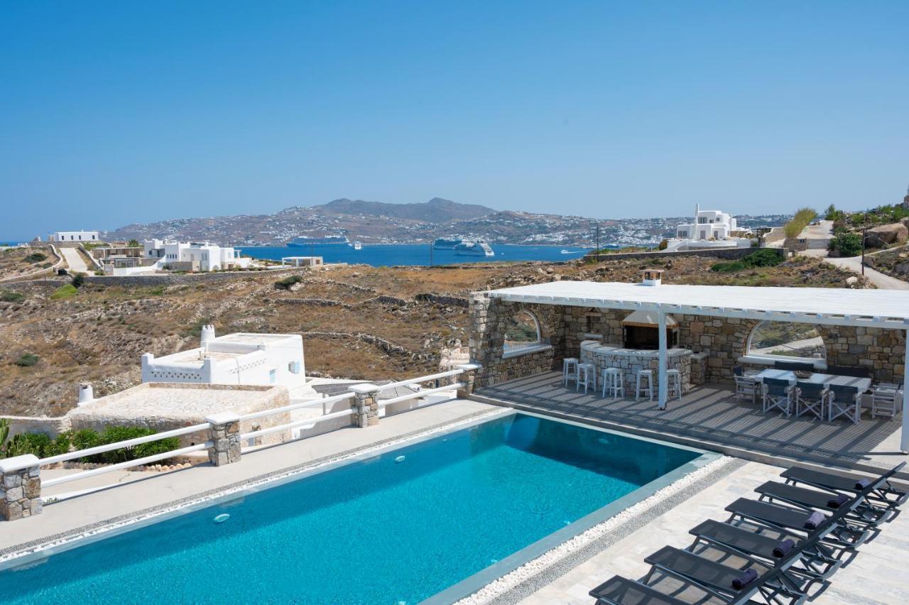 Villa Orion Mykonos - Magnificent Sea View Mykonos Town Exterior foto