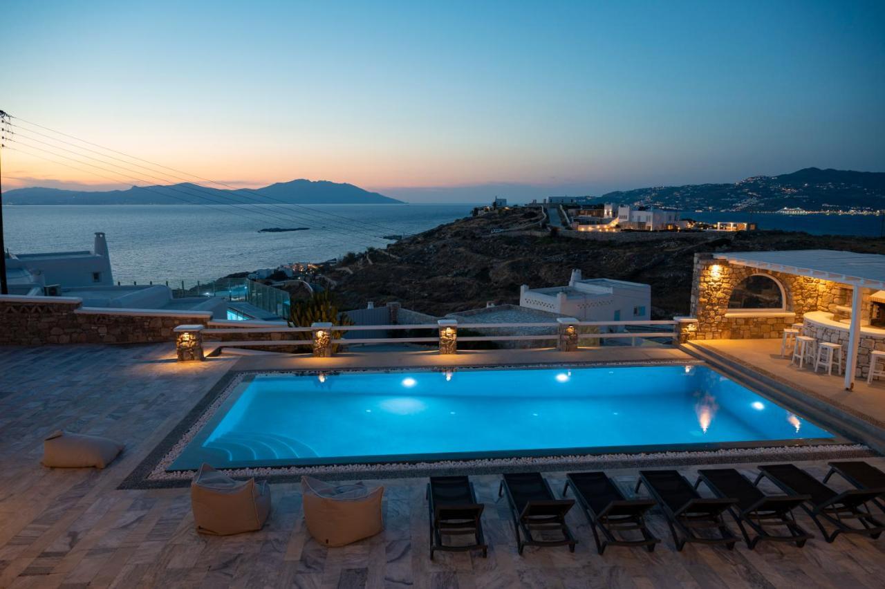 Villa Orion Mykonos - Magnificent Sea View Mykonos Town Exterior foto
