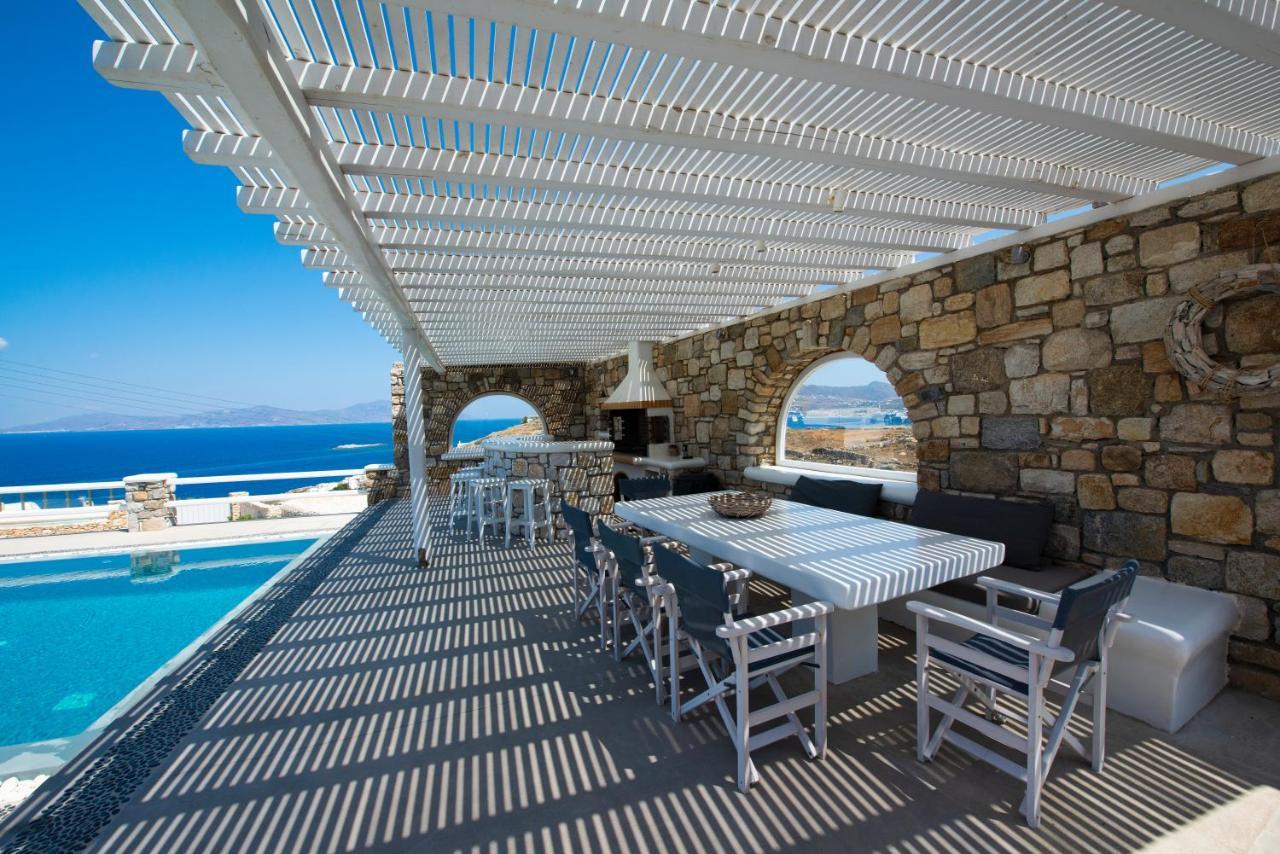 Villa Orion Mykonos - Magnificent Sea View Mykonos Town Exterior foto