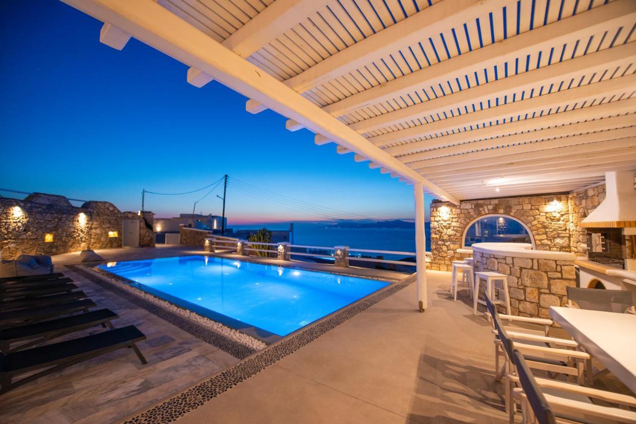 Villa Orion Mykonos - Magnificent Sea View Mykonos Town Exterior foto