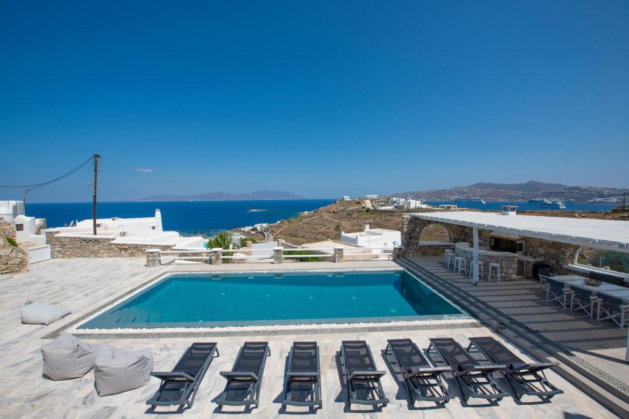 Villa Orion Mykonos - Magnificent Sea View Mykonos Town Exterior foto