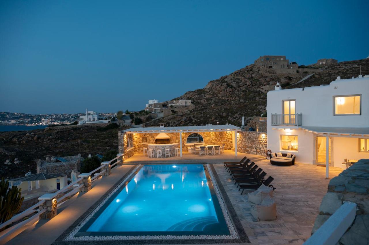 Villa Orion Mykonos - Magnificent Sea View Mykonos Town Exterior foto