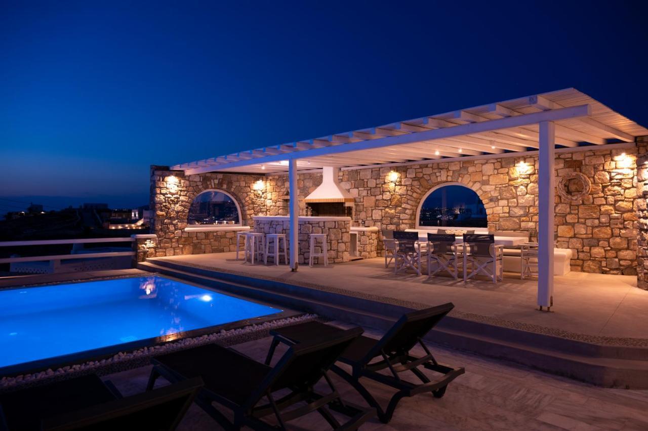 Villa Orion Mykonos - Magnificent Sea View Mykonos Town Exterior foto