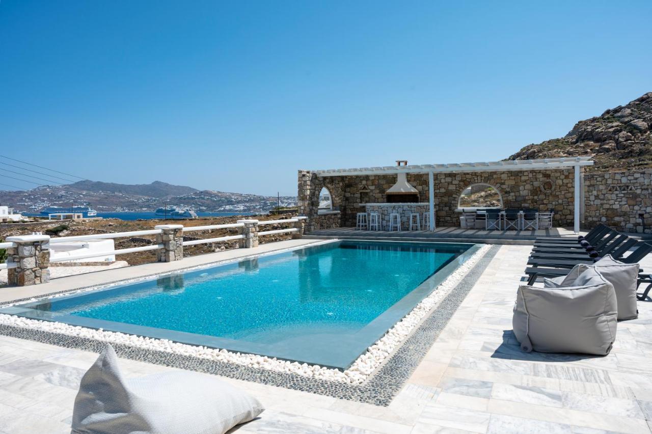 Villa Orion Mykonos - Magnificent Sea View Mykonos Town Exterior foto