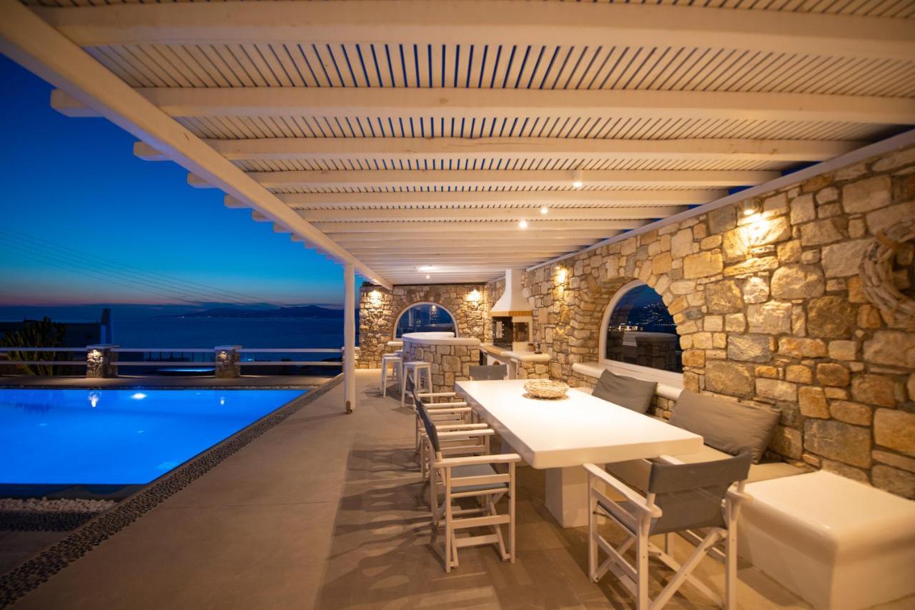 Villa Orion Mykonos - Magnificent Sea View Mykonos Town Exterior foto